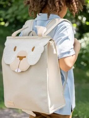 Coco Village Kids Off-White Llama Story Backpack